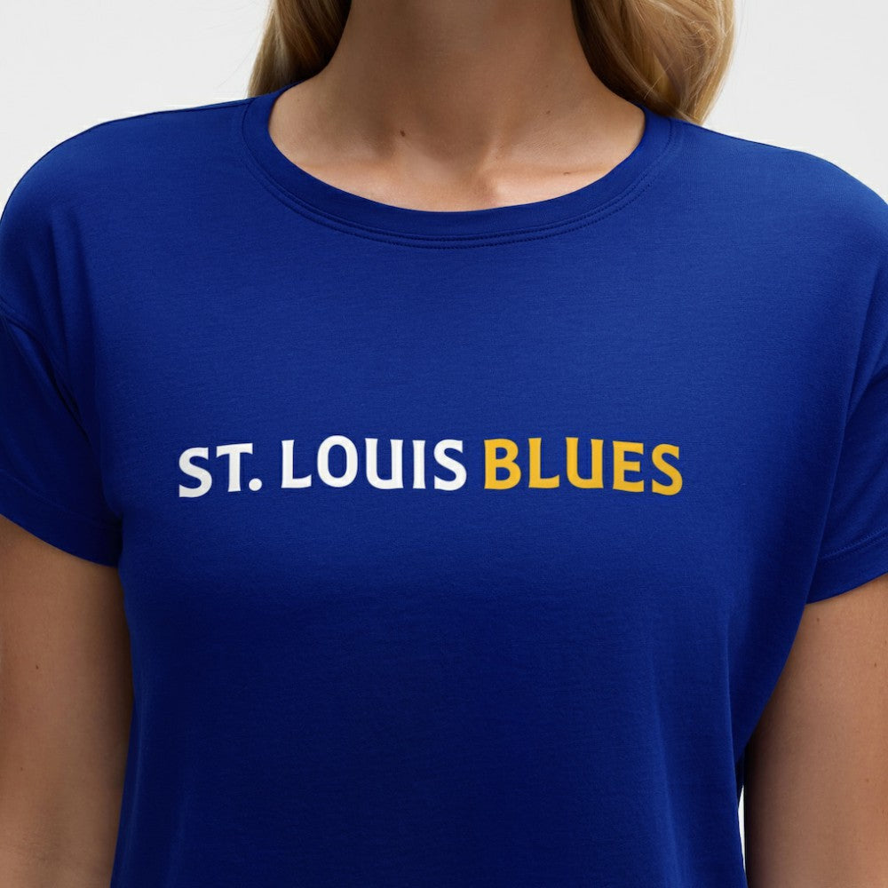 St. Louis Blues - lululemon Women's Cates T-Shirt College Cobalt