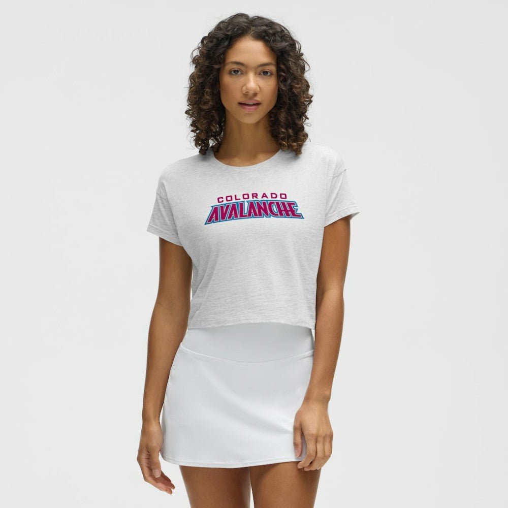 Colorado Avalanche - lululemon Women's Cates T-Shirt Heathered Core Ultra Light Grey