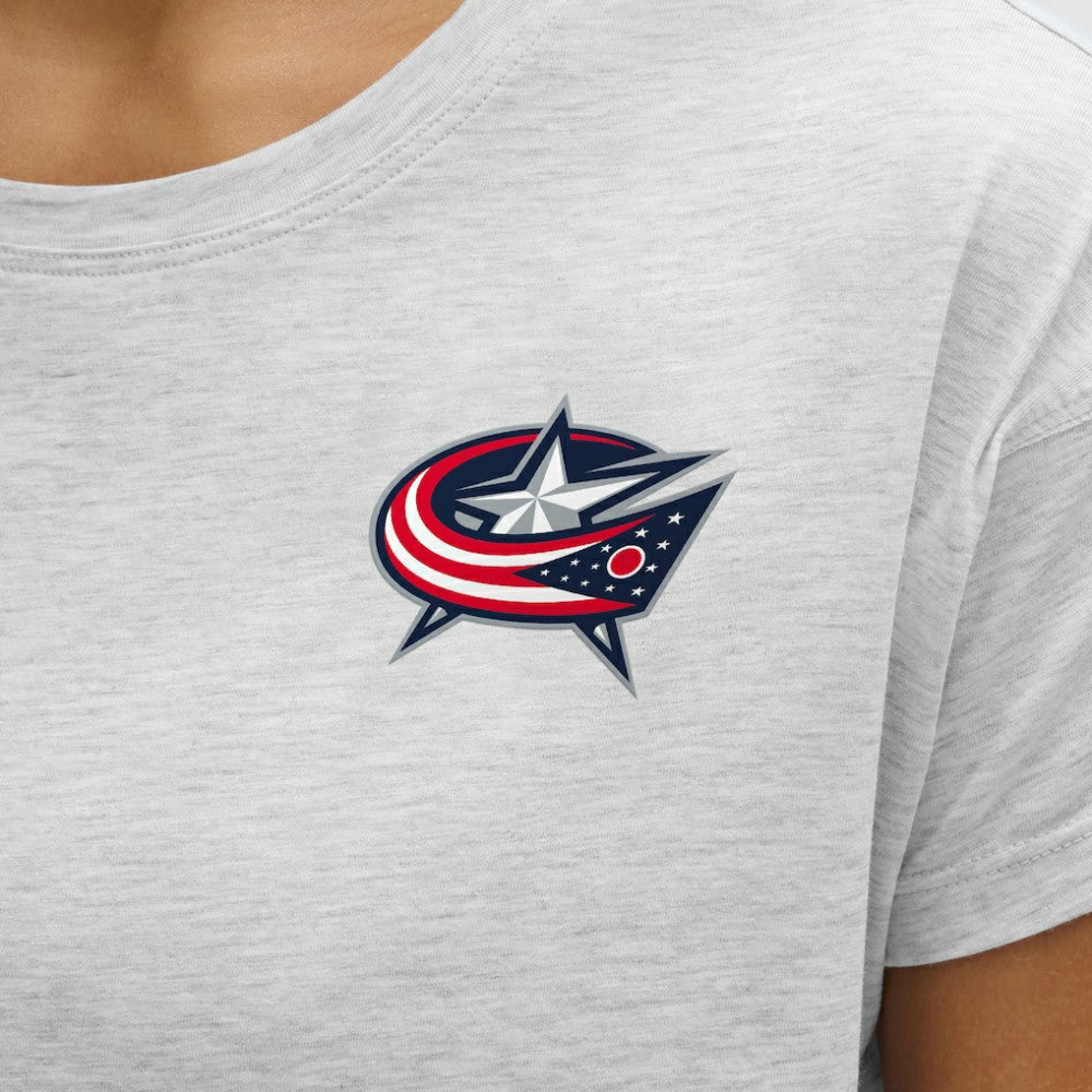 Columbus Blue Jackets - lululemon Women's Cates T-Shirt Heathered Core Ultra Light Grey