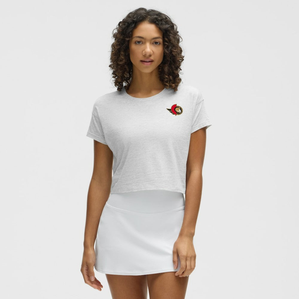 Ottawa Senators - lululemon Women's Cates T-Shirt Heathered Core Ultra Light Grey