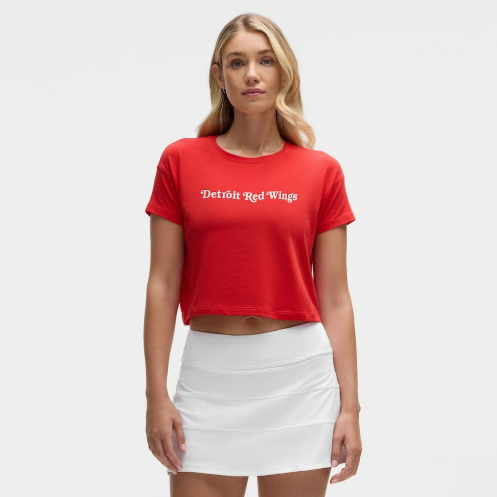 Detroit Red Wings - lululemon Women's Cates T-Shirt True Red