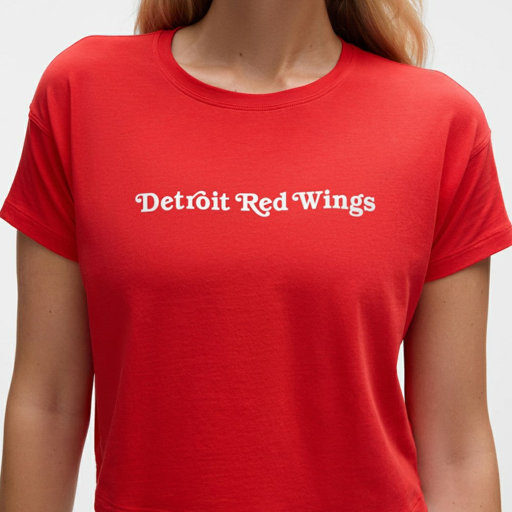 Detroit Red Wings - lululemon Women's Cates T-Shirt True Red
