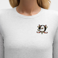 Anaheim Ducks - lululemon Women's Love Long Sleeve T-Shirt Heathered Core Ultra Light Grey