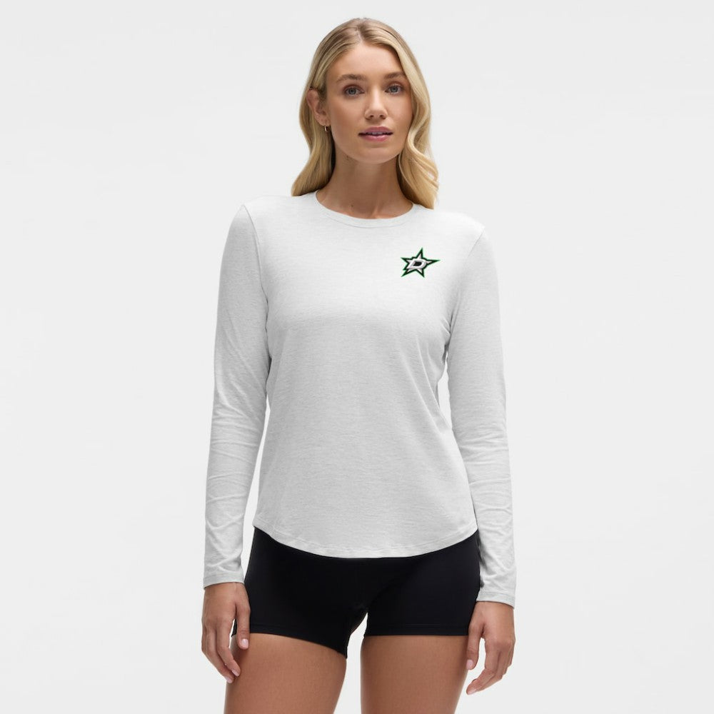 Dallas Stars - lululemon Women's Love Long Sleeve T-Shirt Heathered Core Ultra Light Grey