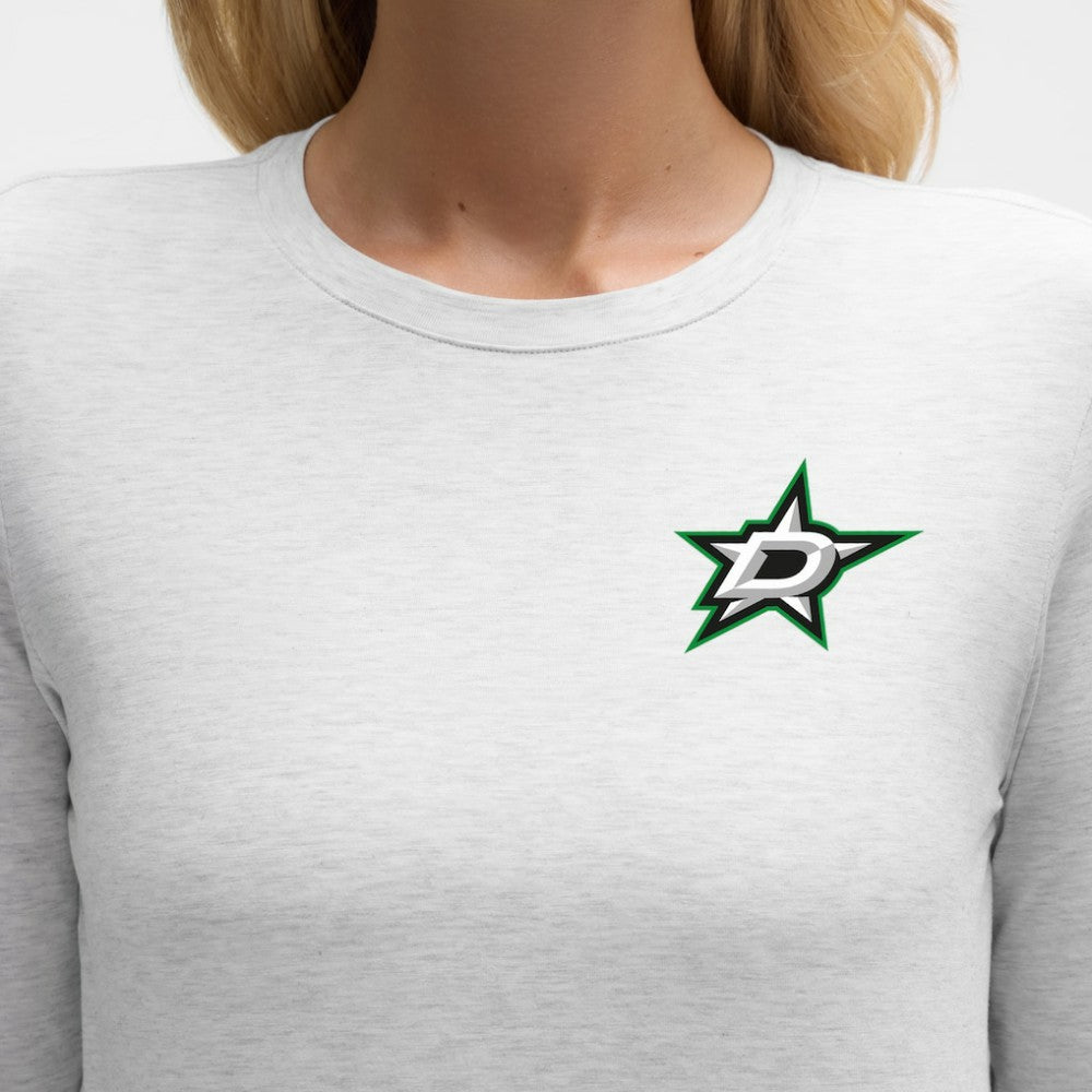 Dallas Stars - lululemon Women's Love Long Sleeve T-Shirt Heathered Core Ultra Light Grey