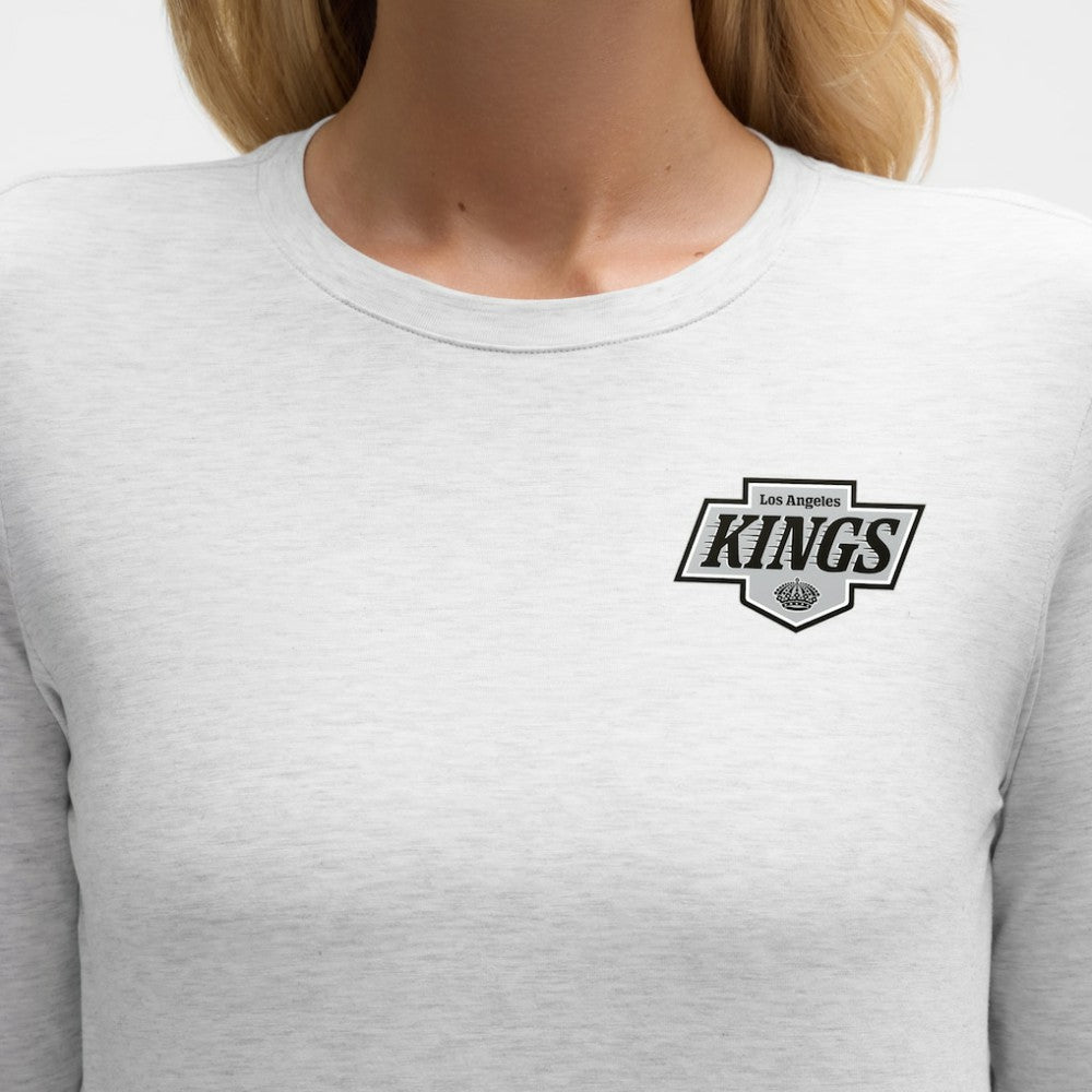 Los Angeles Kings - lululemon Women's Love Long Sleeve T-Shirt Heathered Core Ultra Light Grey