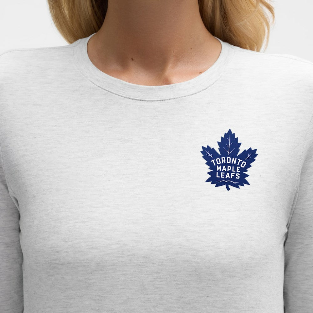Toronto Maple Leafs - lululemon Women's Love Long Sleeve T-Shirt Heathered Core Ultra Light Grey