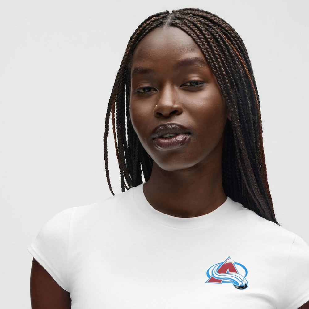 Colorado Avalanche - lululemon Women's Baby T-Shirt White
