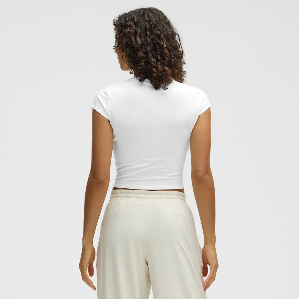 Edmonton Oilers - lululemon Women's Baby T-Shirt White
