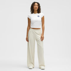 Edmonton Oilers - lululemon Women's Baby T-Shirt White