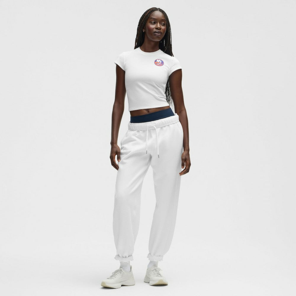 New York Islanders - lululemon Women's Baby T-Shirt White