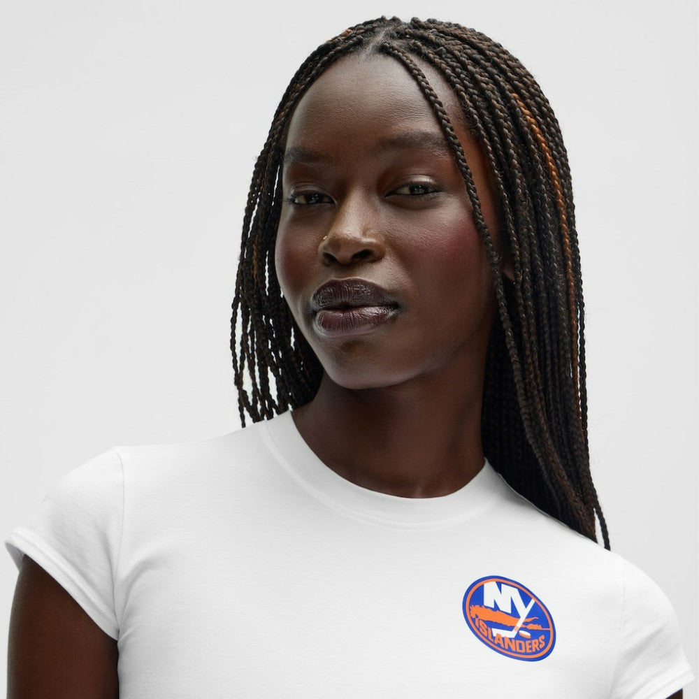 New York Islanders - lululemon Women's Baby T-Shirt White