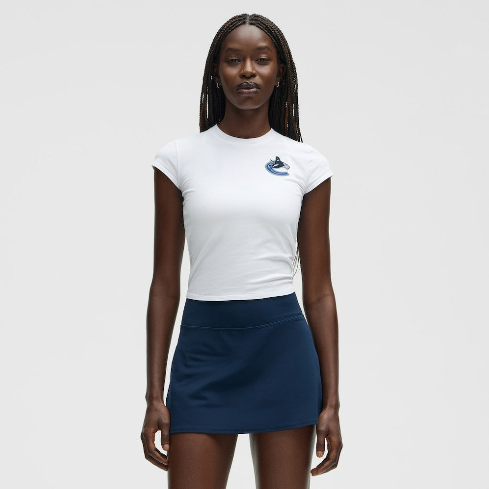 Vancouver Canucks - lululemon Women's Baby T-Shirt White