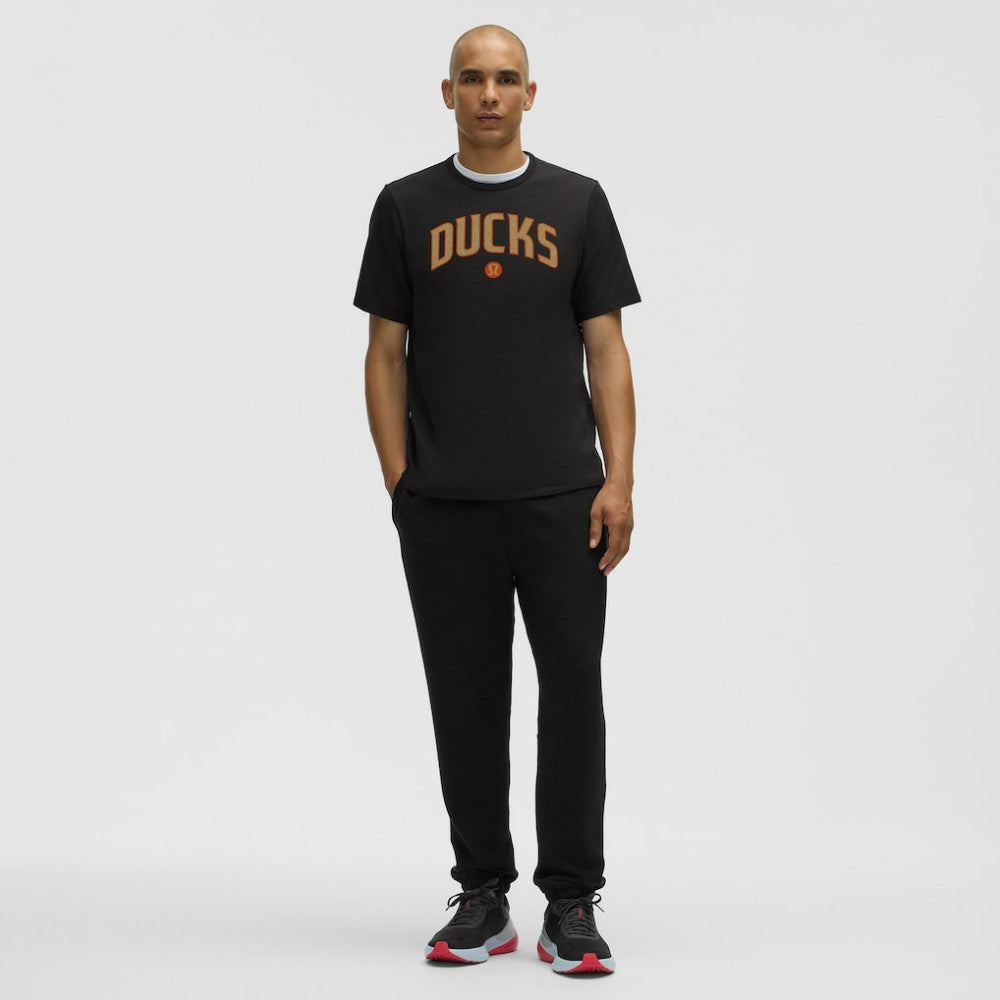Anaheim Ducks - lululemon Organic Cotton Classic-Fit T-Shirt Black
