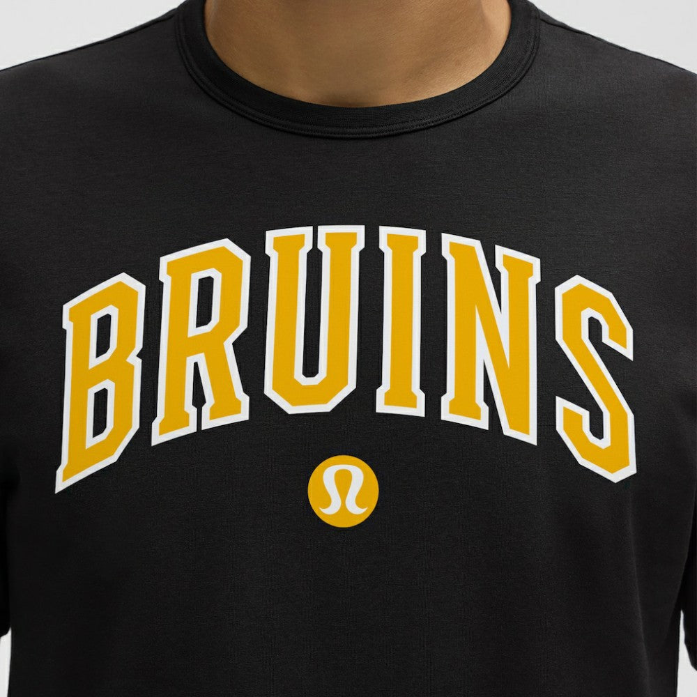 Boston Bruins lululemon Organic Cotton Classic-Fit T-Shirt Black