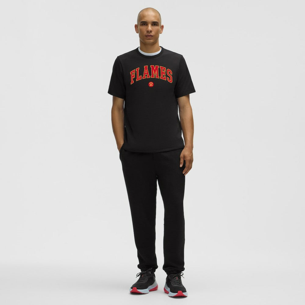 Calgary Flames - lululemon Organic Cotton Classic-Fit T-Shirt Black