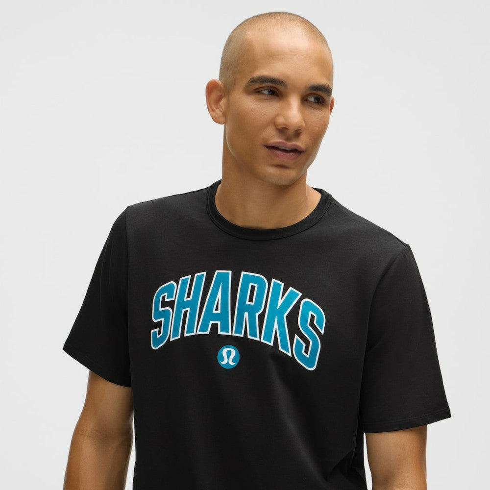 San Jose Sharks - lululemon Organic Cotton Classic-Fit T-Shirt Black