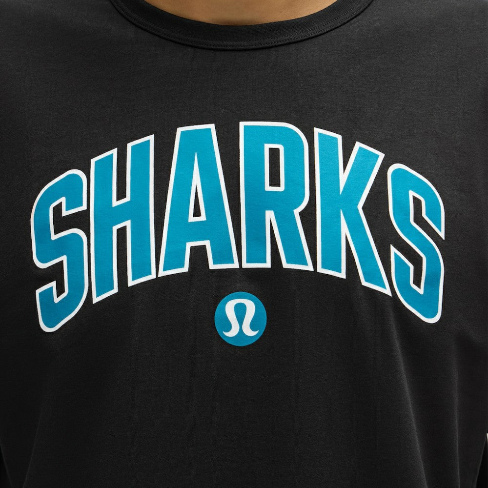 San Jose Sharks - lululemon Organic Cotton Classic-Fit T-Shirt Black