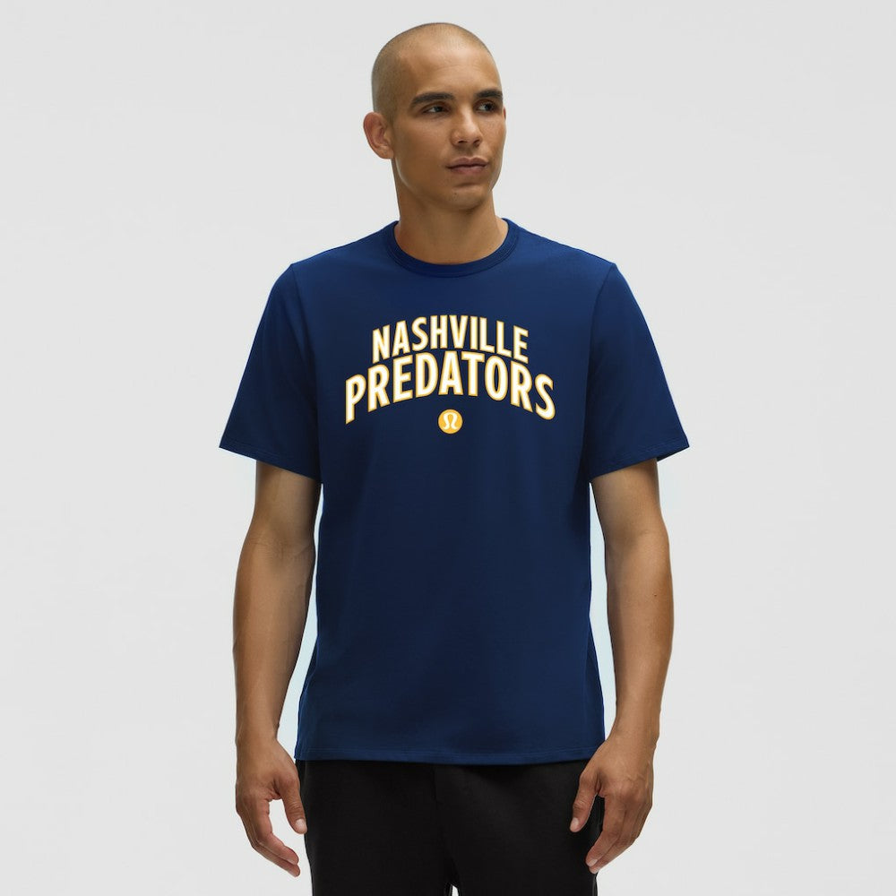 Nashville Predators - lululemon Organic Cotton Classic-Fit T-Shirt Blue