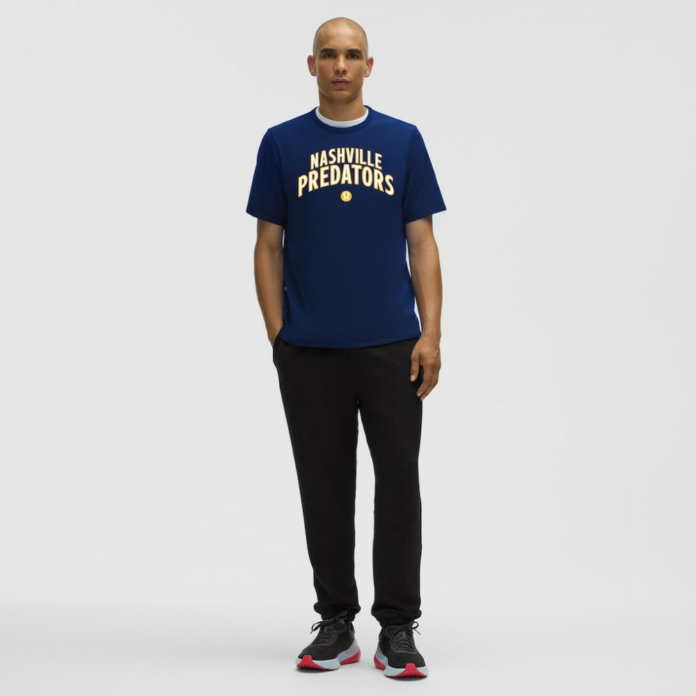 Nashville Predators - lululemon Organic Cotton Classic-Fit T-Shirt Blue