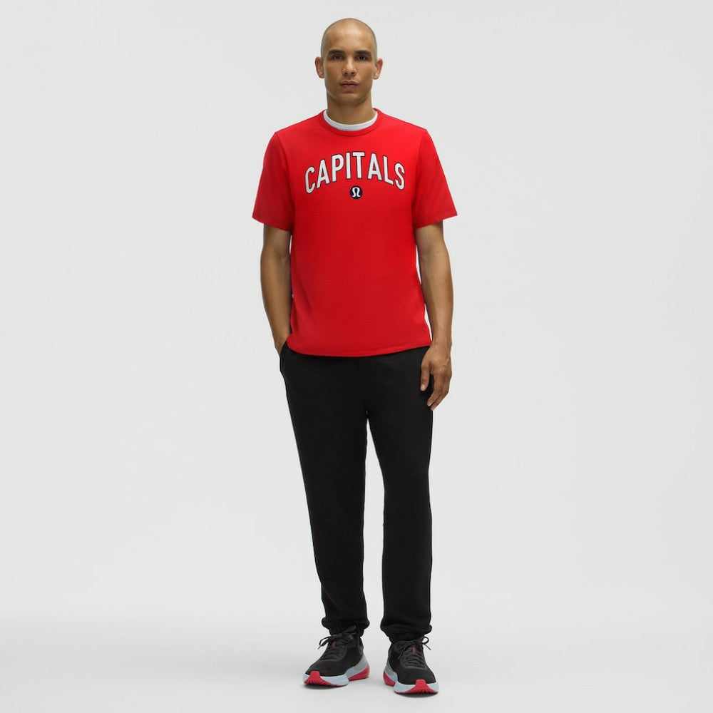 Washington Capitals lululemon Organic Cotton Classic-Fit T-Shirt True Red