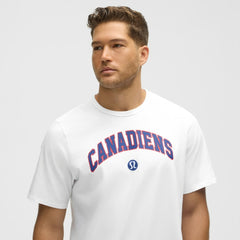Montreal Canadiens - lululemon Organic Cotton Classic-Fit T-Shirt White