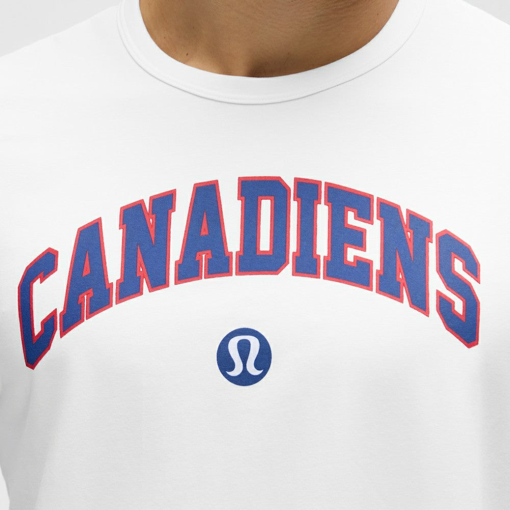Montreal Canadiens - lululemon Organic Cotton Classic-Fit T-Shirt White