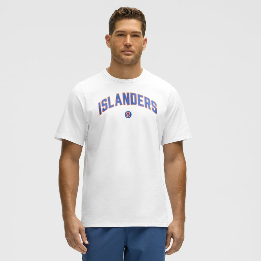 New York Islanders - lululemon Organic Cotton Classic-Fit T-Shirt White