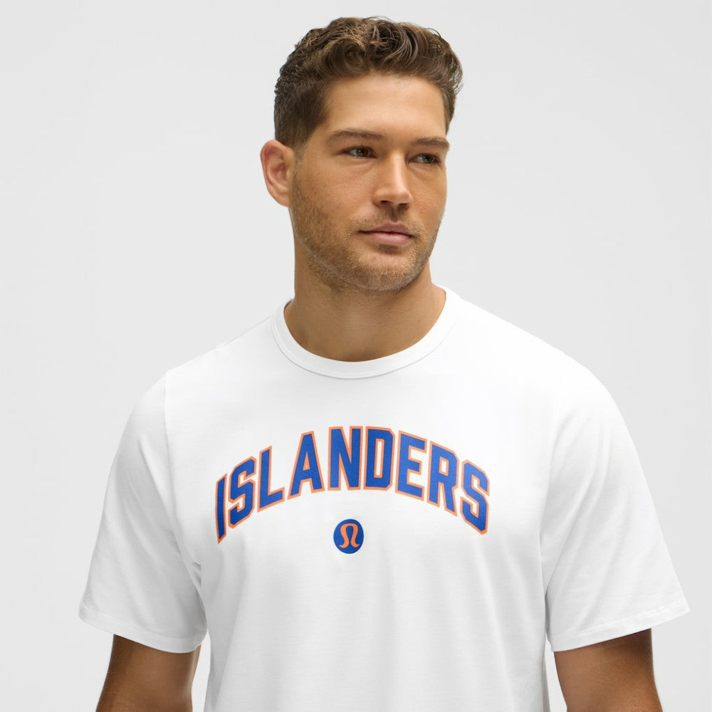 New York Islanders - lululemon Organic Cotton Classic-Fit T-Shirt White