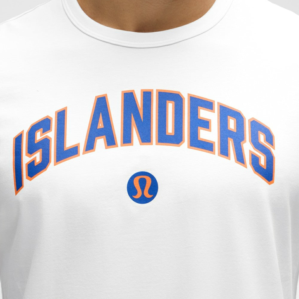 New York Islanders - lululemon Organic Cotton Classic-Fit T-Shirt White