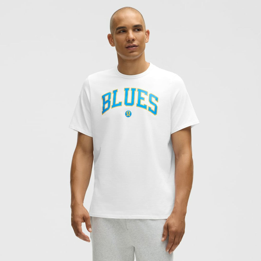 St. Louis Blues - lululemon Organic Cotton Classic-Fit T-Shirt White