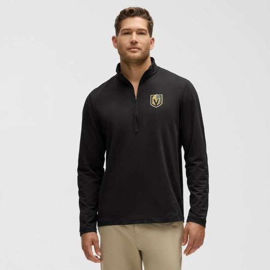 Vegas Golden Knights lululemon Soft Jersey Half-Zip Pullover - Black | NHL Jerseys