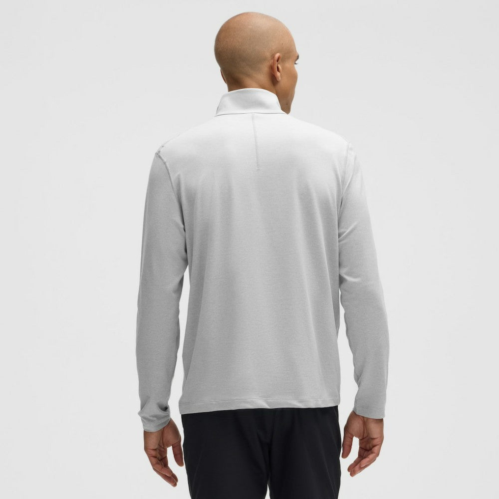 Chicago Blackhawks lululemon Soft Jersey Half-Zip Pullover - Heather Gray | NHL Jerseys