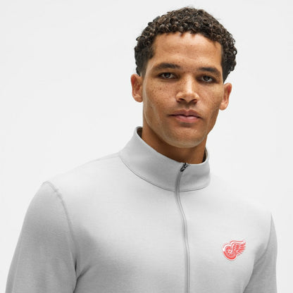Detroit Red Wings lululemon Soft Jersey Half-Zip Pullover - Heather Gray | NHL Jerseys