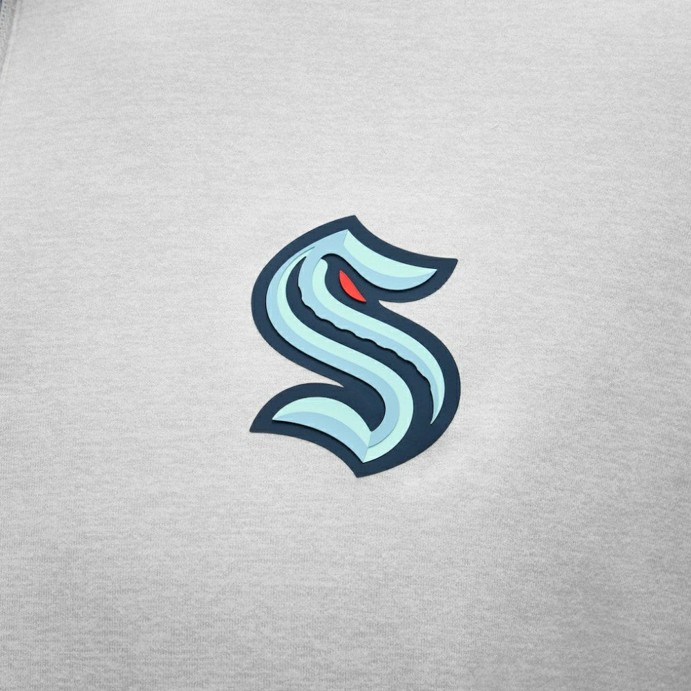 Seattle Kraken lululemon Soft Jersey Half-Zip Pullover - Heather Gray | NHL Jerseys
