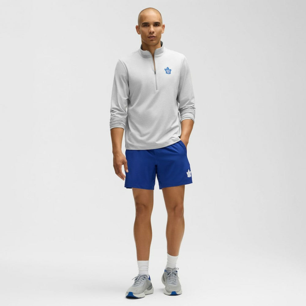 Toronto Maple Leafs lululemon Soft Jersey Half-Zip Pullover - Heather Gray | NHL Jerseys