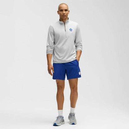 Toronto Maple Leafs lululemon Soft Jersey Half-Zip Pullover - Heather Gray | NHL Jerseys