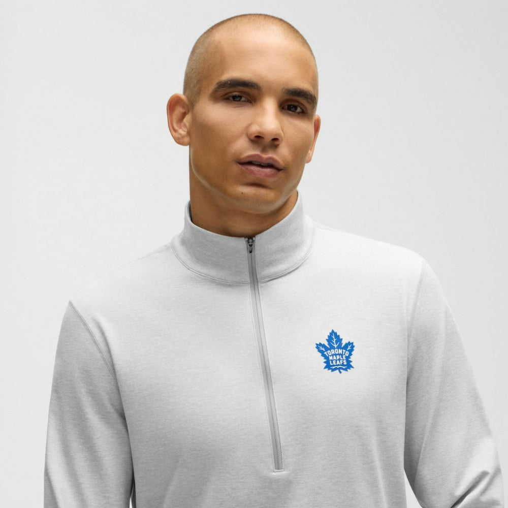 Toronto Maple Leafs lululemon Soft Jersey Half-Zip Pullover - Heather Gray | NHL Jerseys