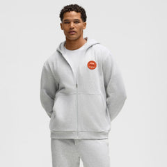 Anaheim Ducks - lululemon Steady State Full-Zip Hoodie Heathered Core Ultra Light Grey