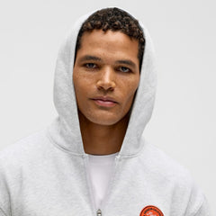 Anaheim Ducks - lululemon Steady State Full-Zip Hoodie Heathered Core Ultra Light Grey