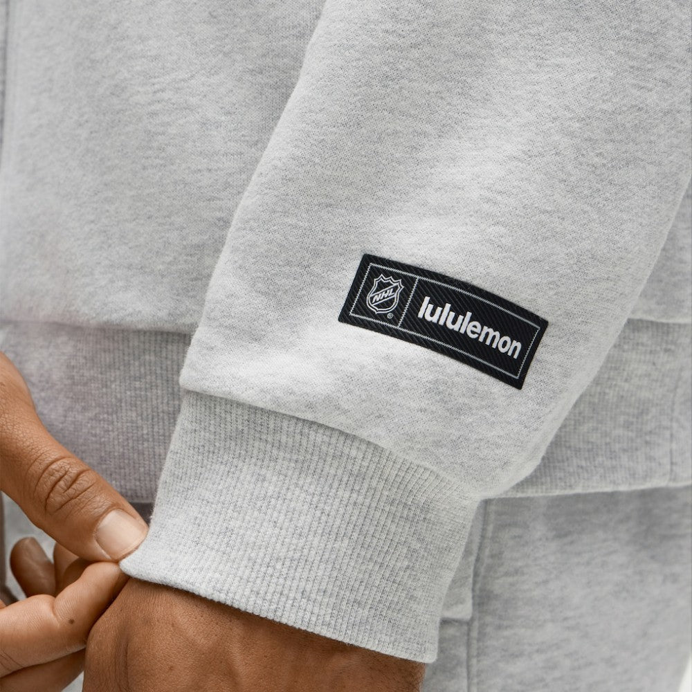 Anaheim Ducks - lululemon Steady State Full-Zip Hoodie Heathered Core Ultra Light Grey