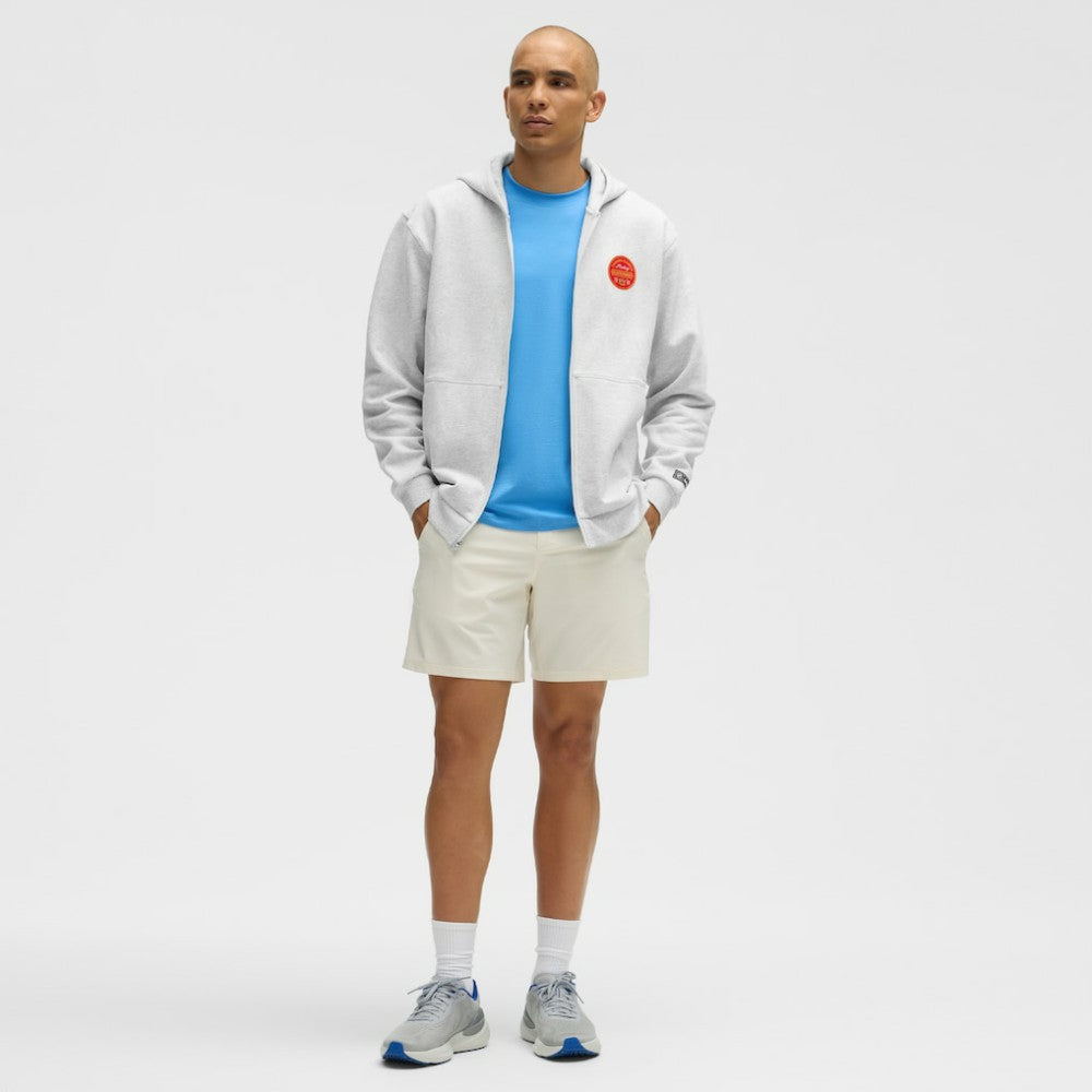 Chicago Blackhawks lululemon Steady State Full-Zip Hoodie Heathered Core Ultra Light Grey