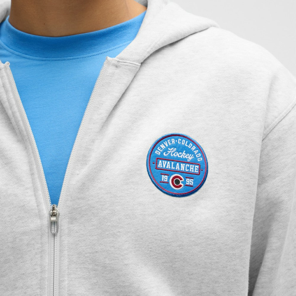 Colorado Avalanche - lululemon Steady State Full-Zip Hoodie Heathered Core Ultra Light Grey