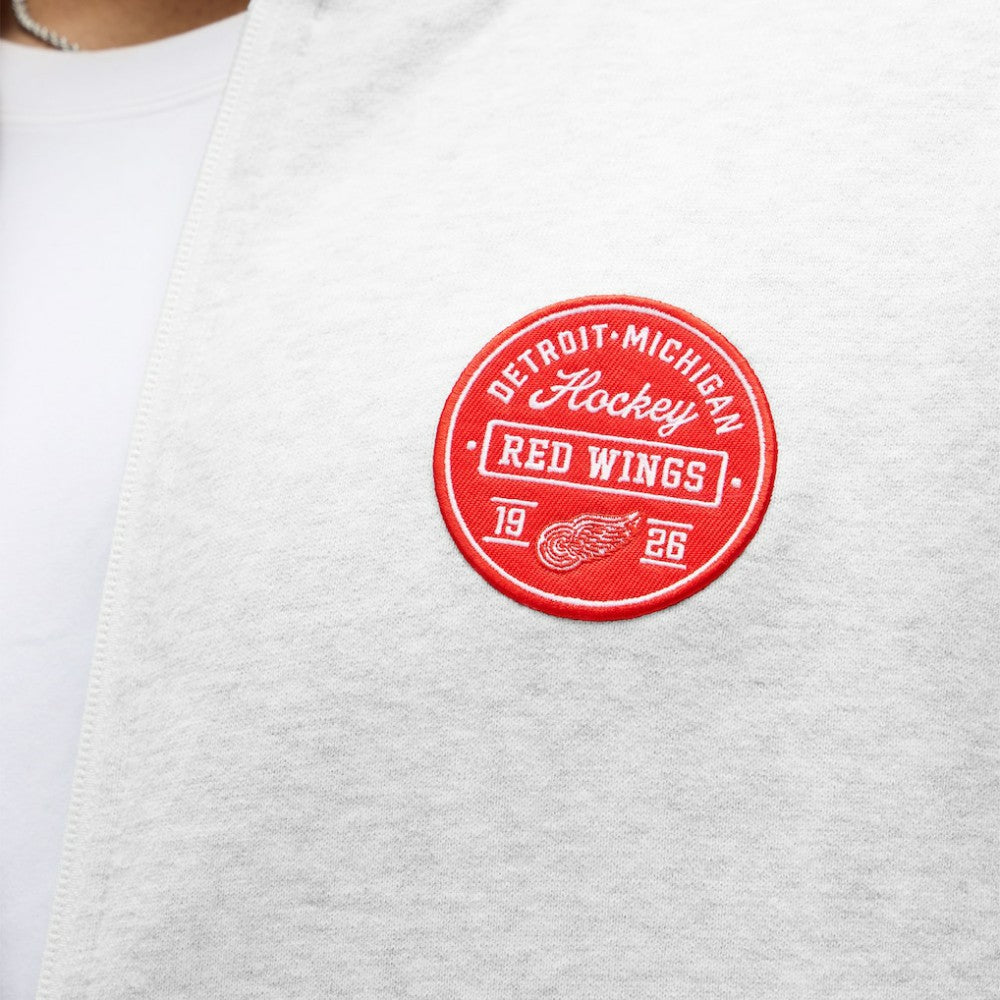 Detroit Red Wings - lululemon Steady State Full-Zip Hoodie Heathered Core Ultra Light Grey