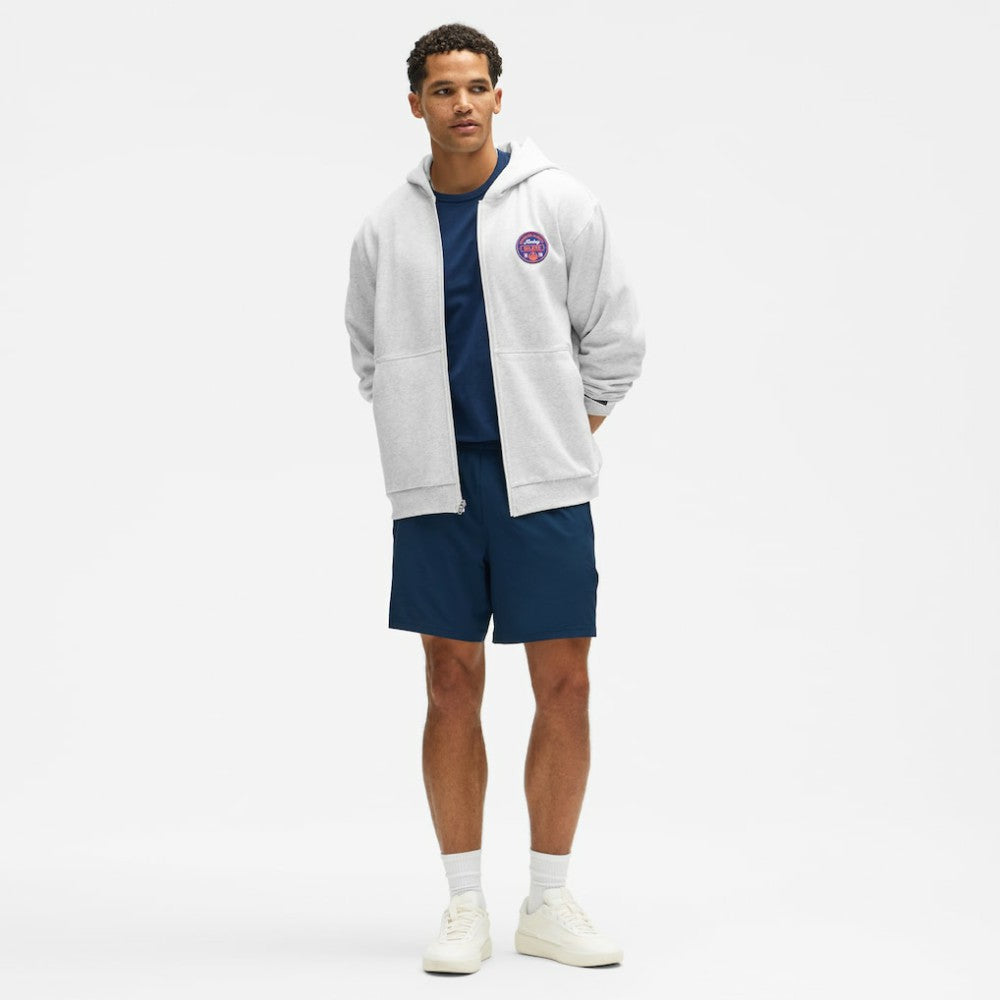 Edmonton Oilers - lululemon Steady State Full-Zip Hoodie Heathered Core Ultra Light Grey