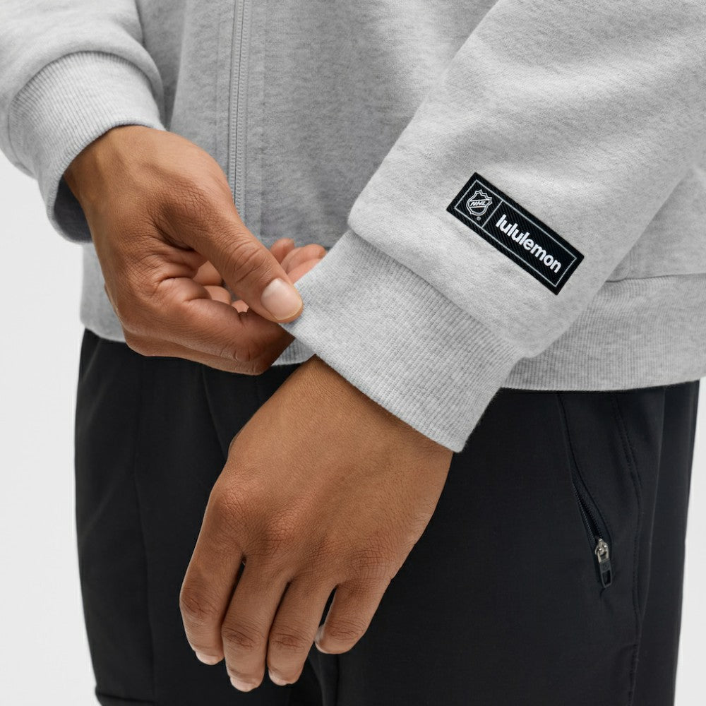 Los Angeles Kings - lululemon Steady State Full-Zip Hoodie Heathered Core Ultra Light Grey