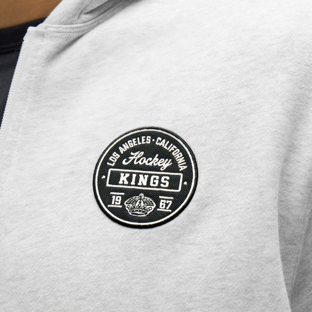 Los Angeles Kings - lululemon Steady State Full-Zip Hoodie Heathered Core Ultra Light Grey