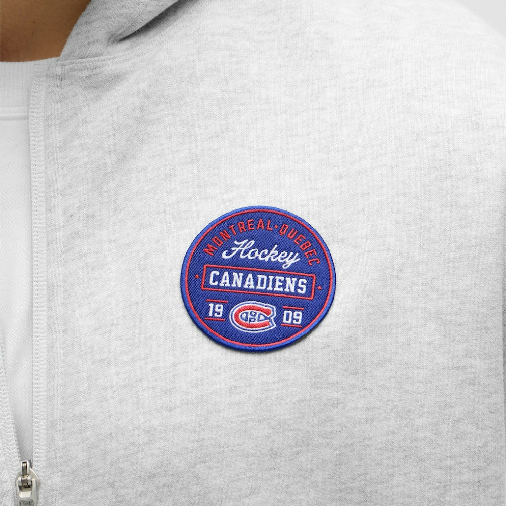 Montreal Canadiens - lululemon Steady State Full-Zip Hoodie Heathered Core Ultra Light Grey