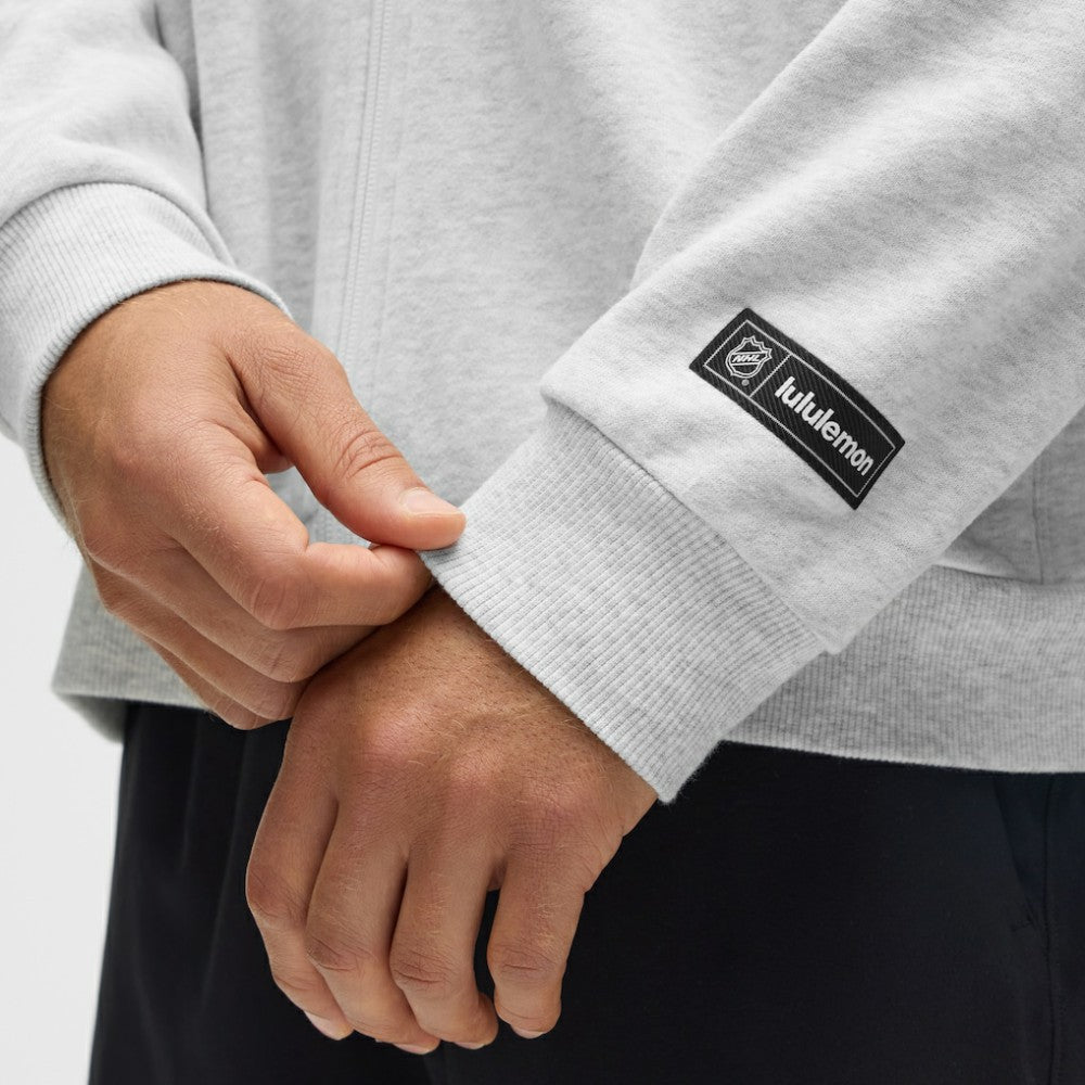 New Jersey Devils - lululemon Steady State Full-Zip Hoodie Heathered Core Ultra Light Grey