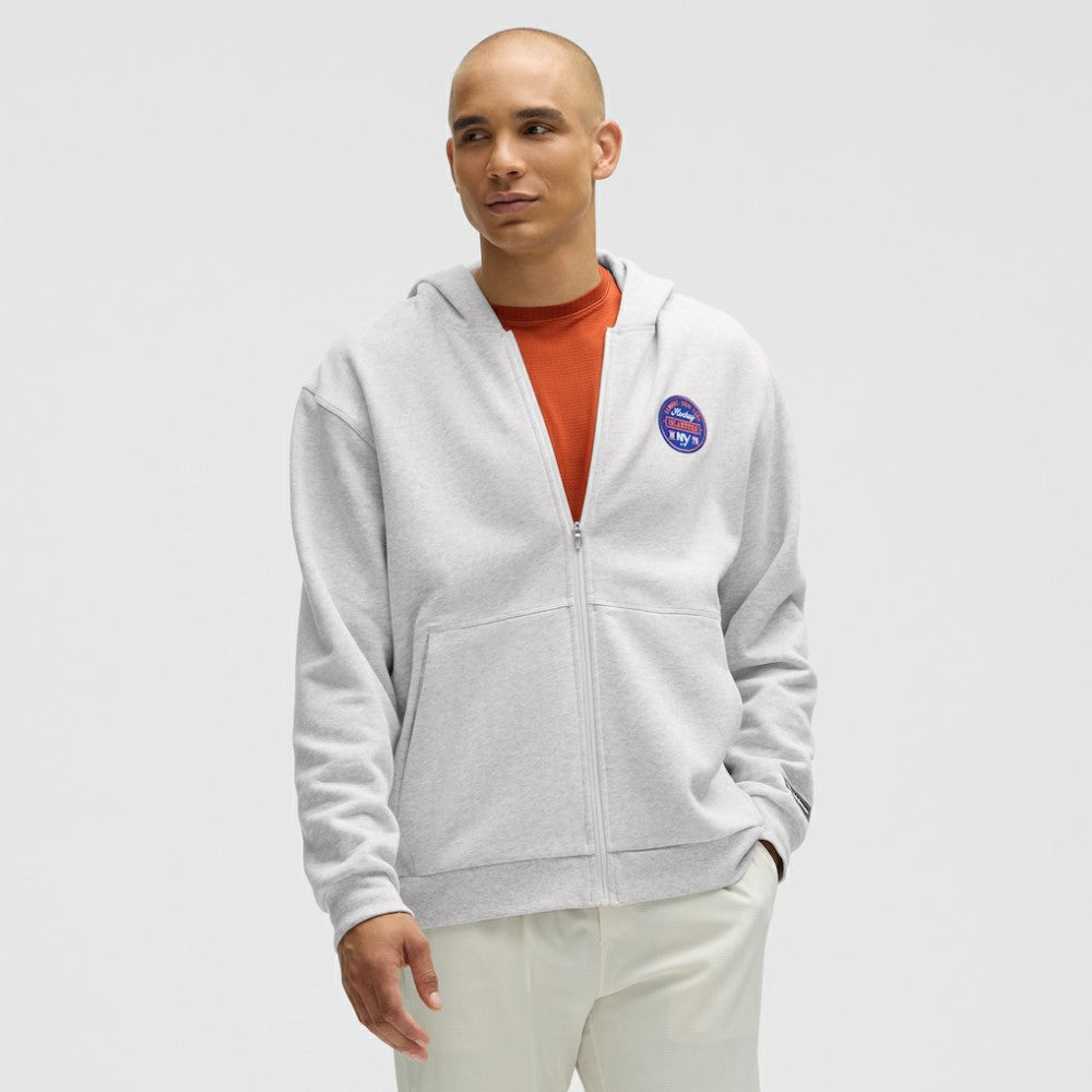 New York Islanders - lululemon Steady State Full-Zip Hoodie Heathered Core Ultra Light Grey